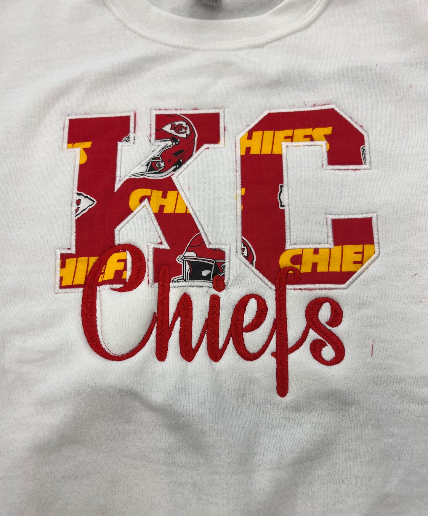 KC Chiefs Appliqué