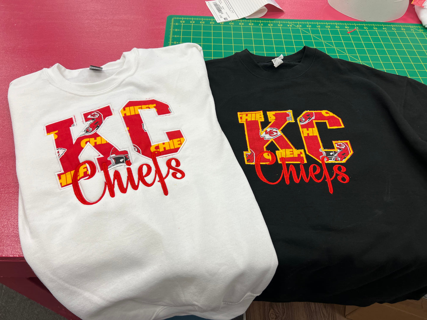 KC Chiefs Appliqué
