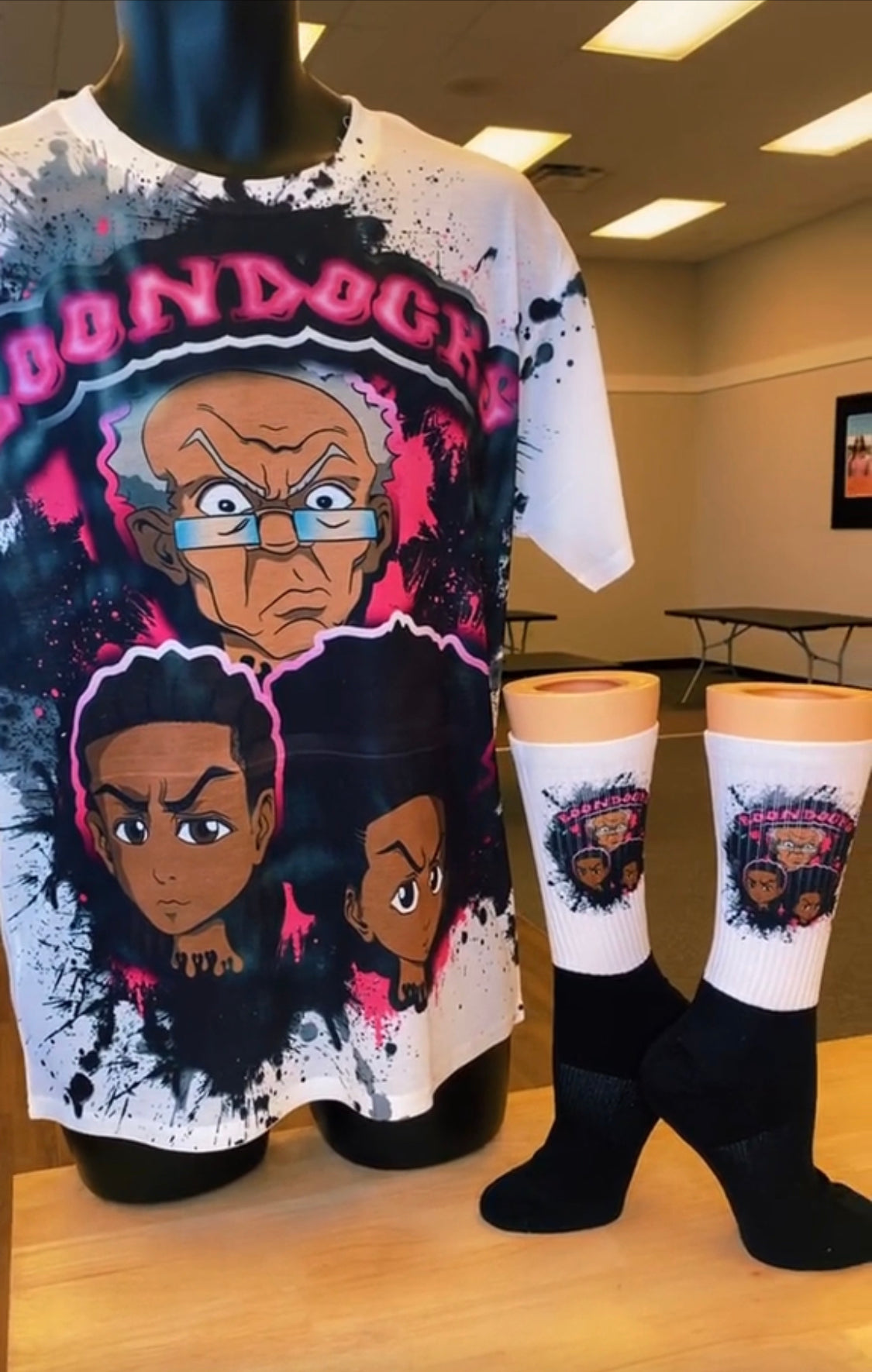 Custom T-shirt/Sock Combo