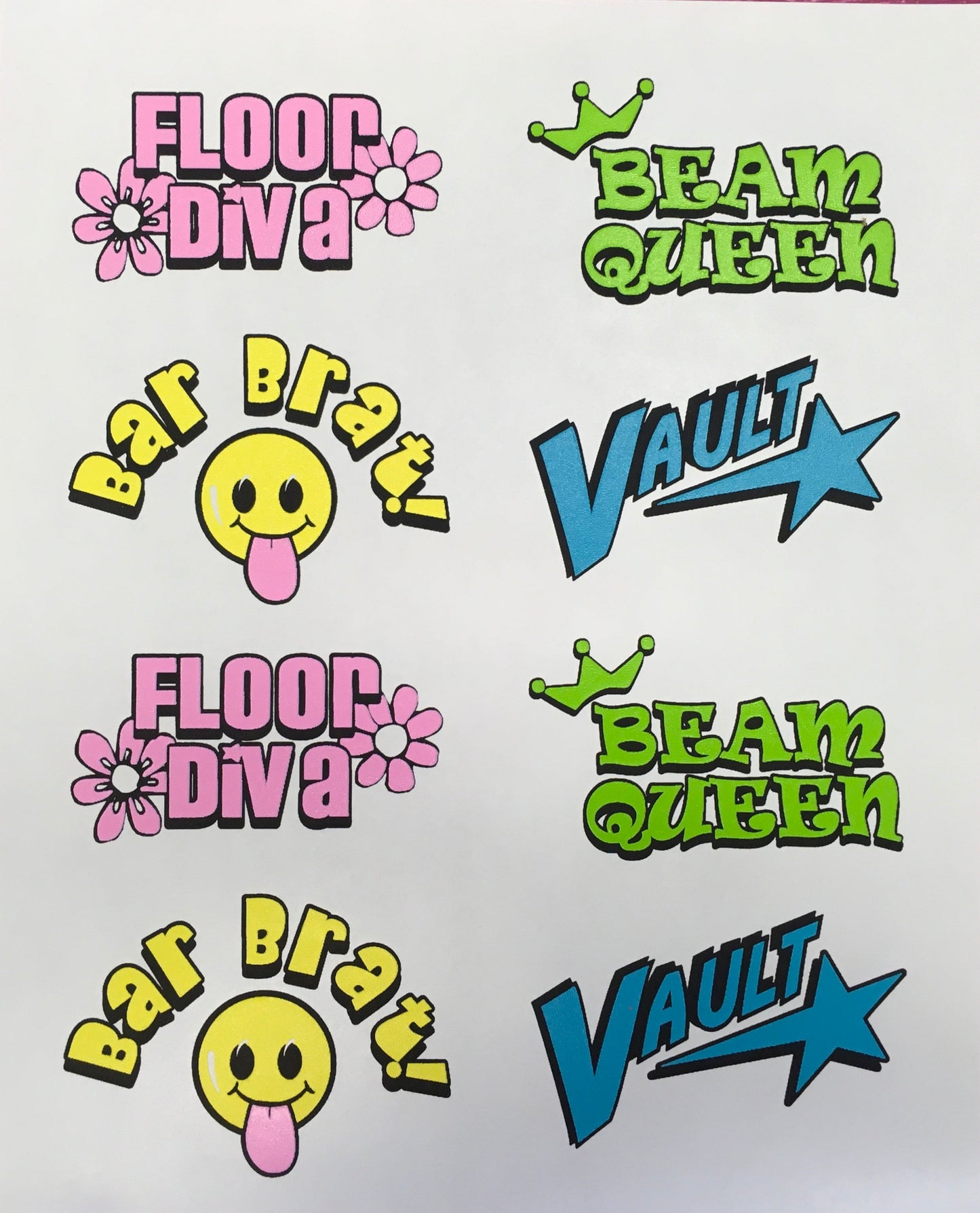 Gymnastics Transfers