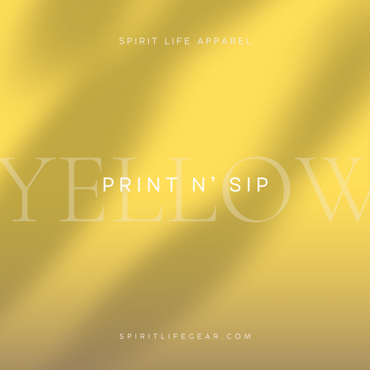 Print N' Sip Private - Yellow