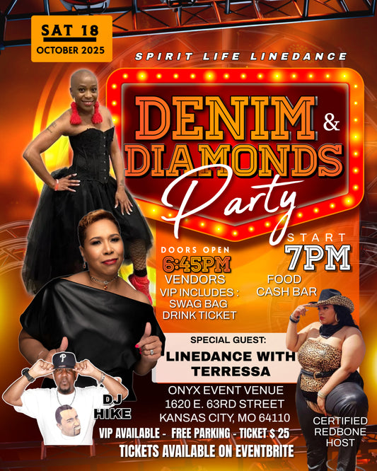 Denim & Diamonds Party