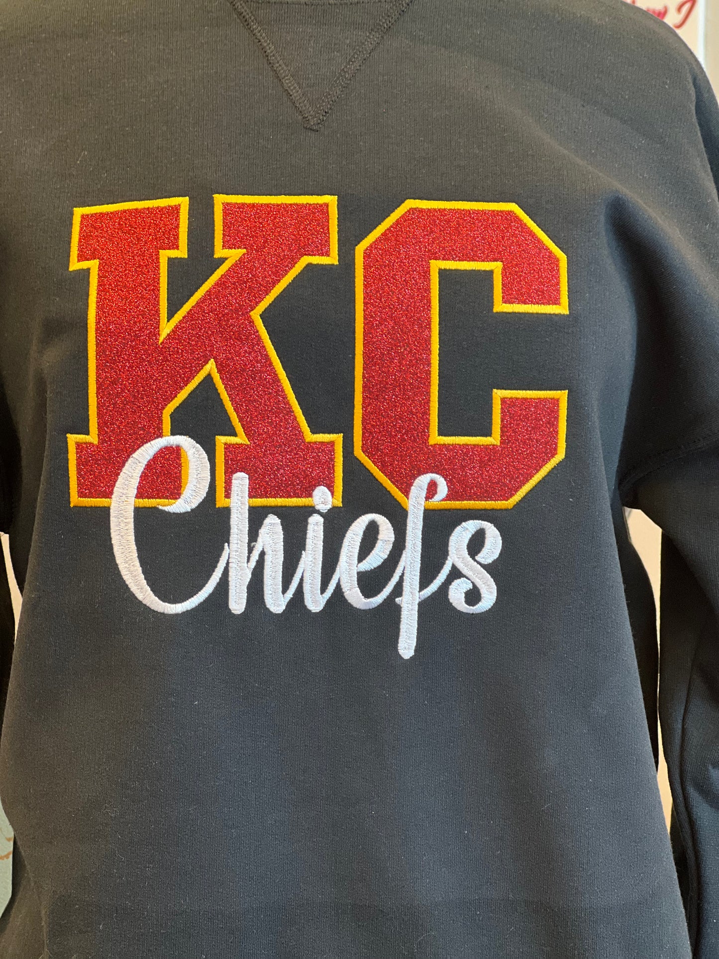 KC Chiefs Appliqué