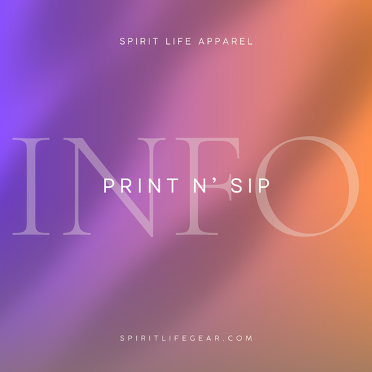 Print N' Sip Info