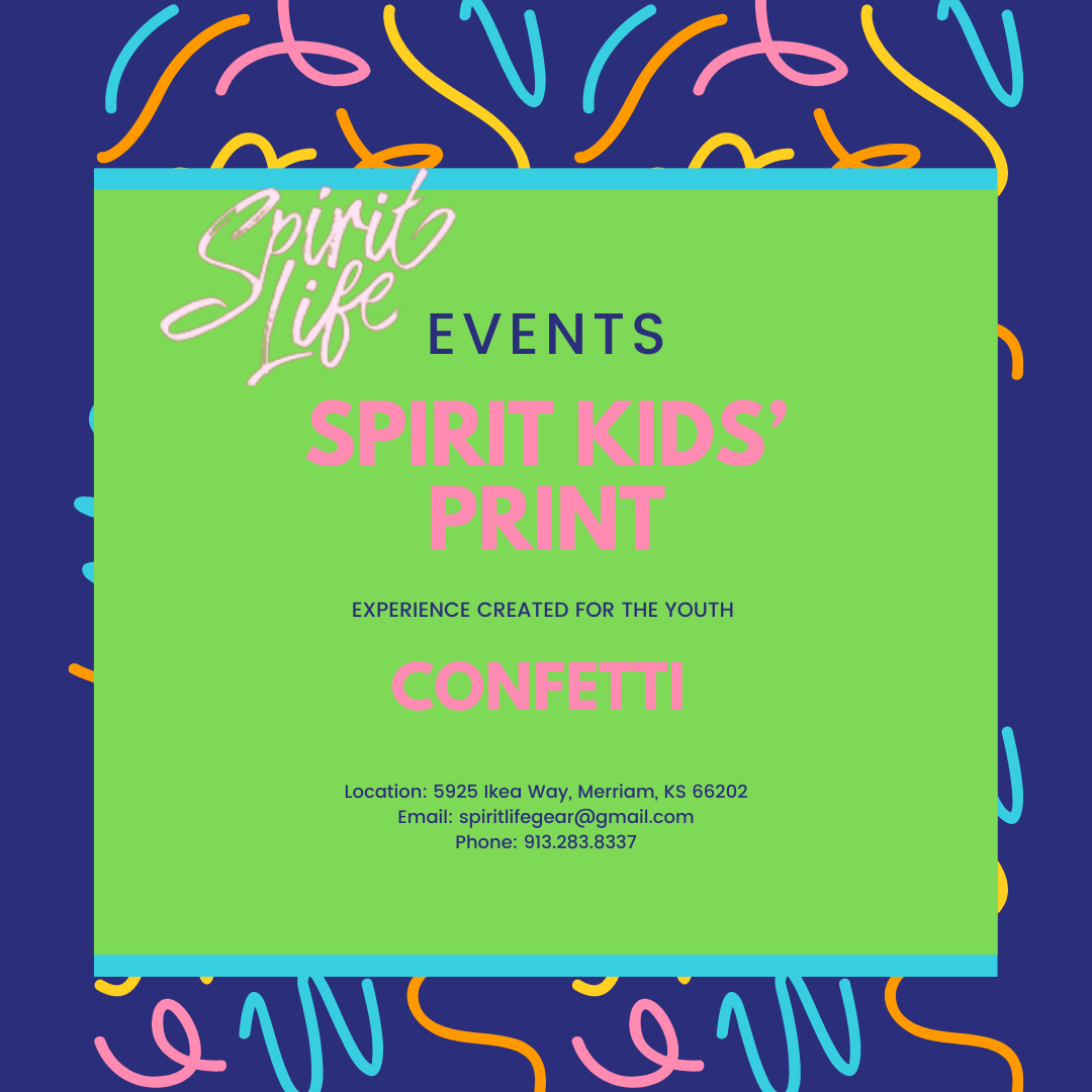 Spirit Kids Print - Confetti