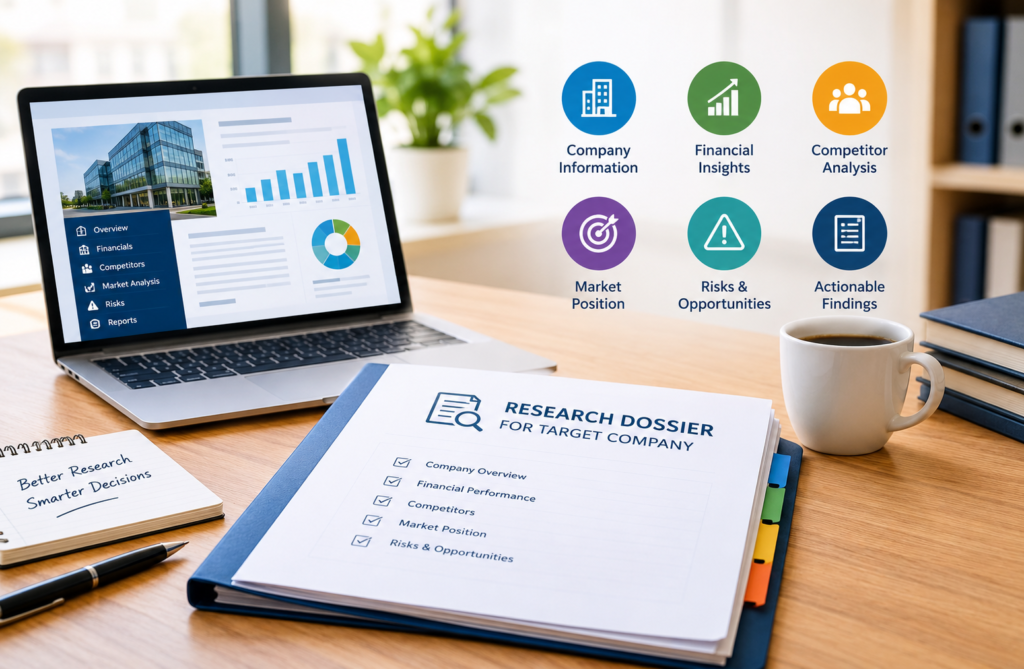 Research Dossier for Target Company: A Complete Guide