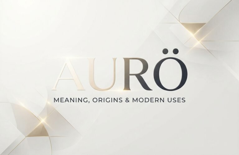 Aurö: Meaning, Origins, Uses, and Modern Significance
