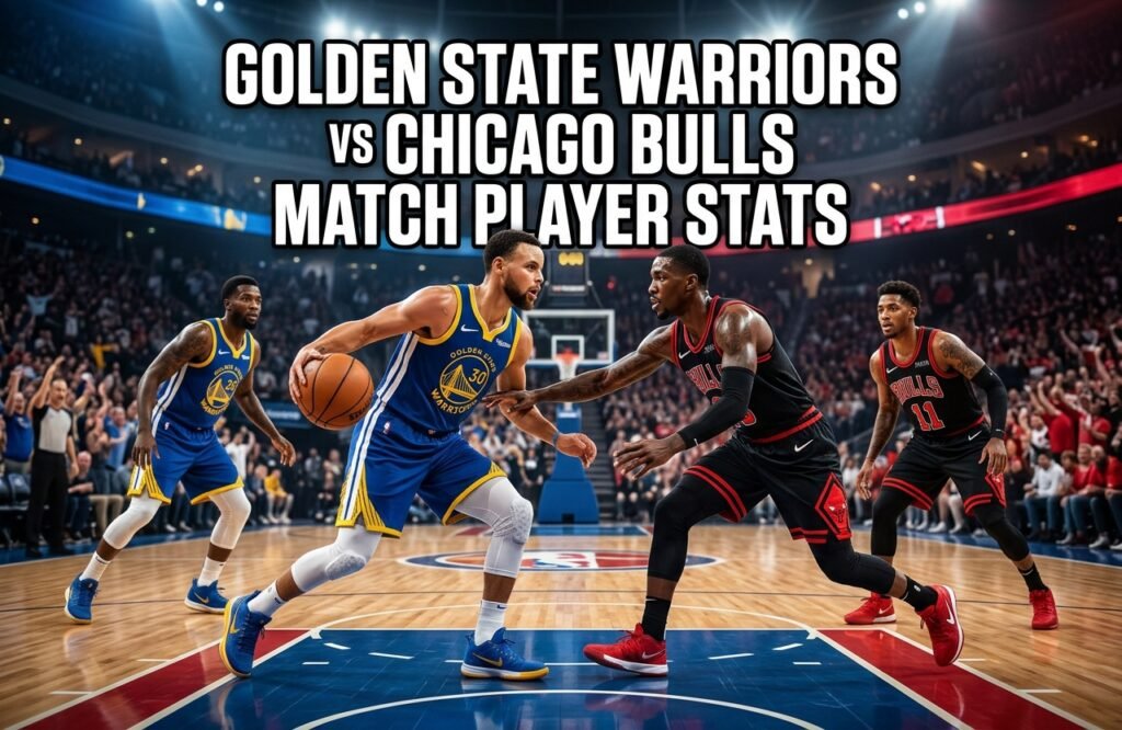 Golden State Warriors vs Chicago Bulls Match Player Stats